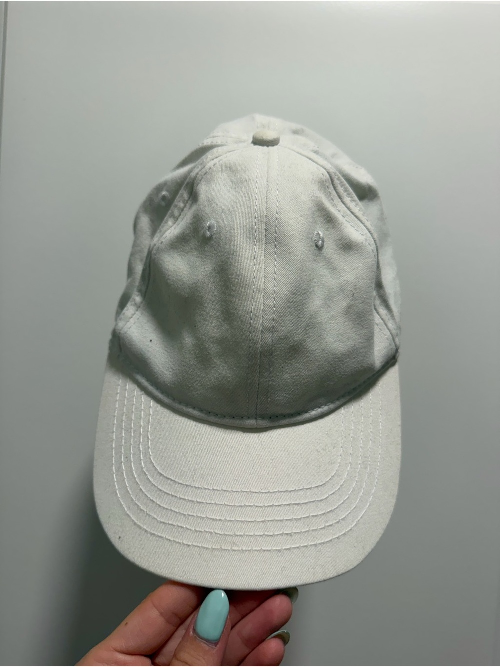 No Boundaries White Cotton Baseball Cap